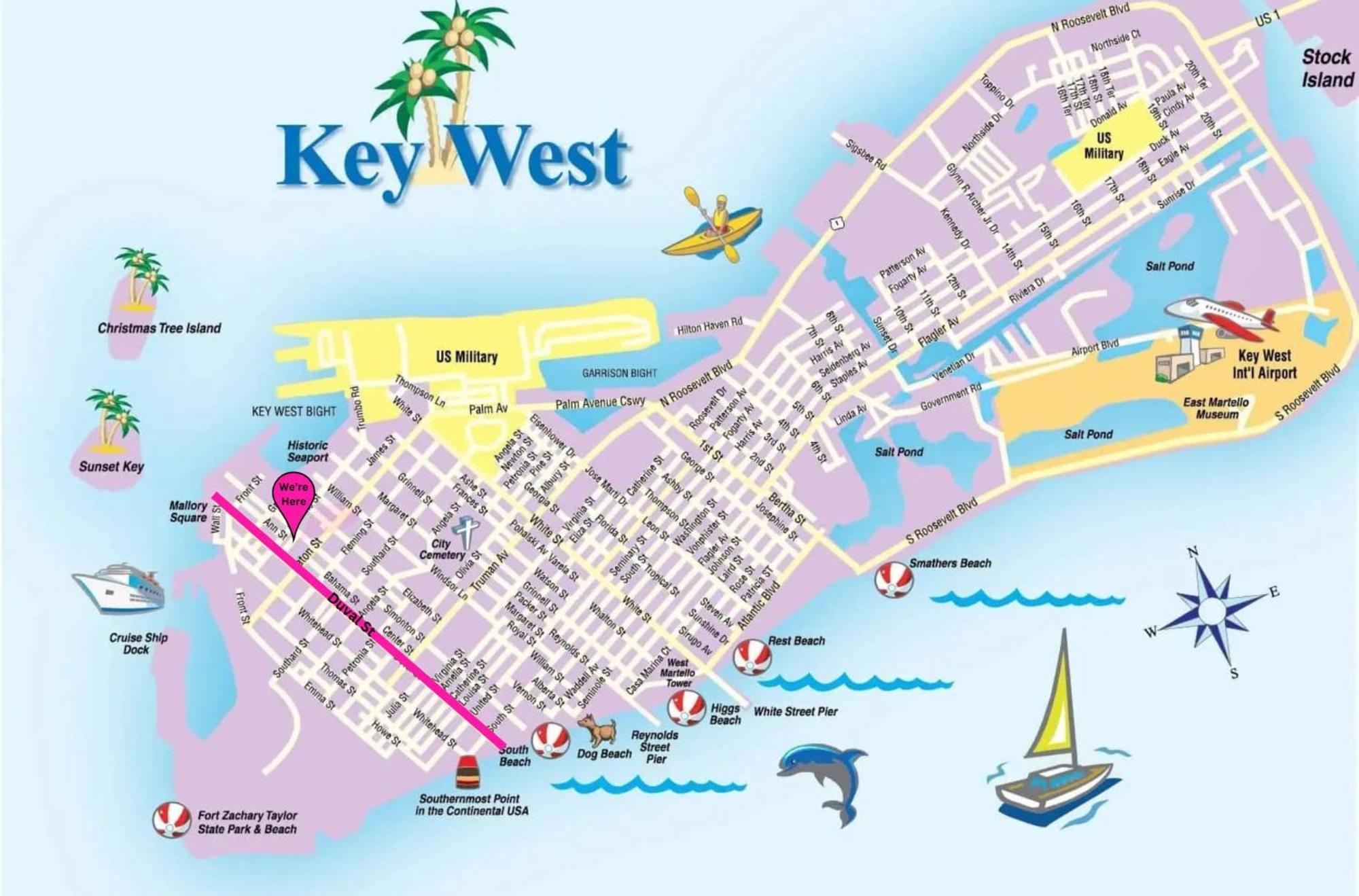 New Rose Petal Petite - Pool & Parking Key West